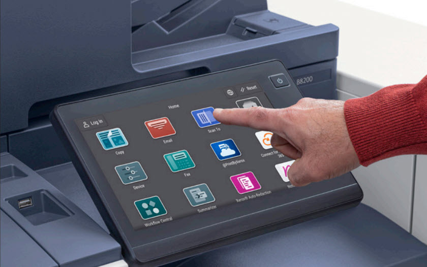 Xerox Embedded terminal 6 • Gespage