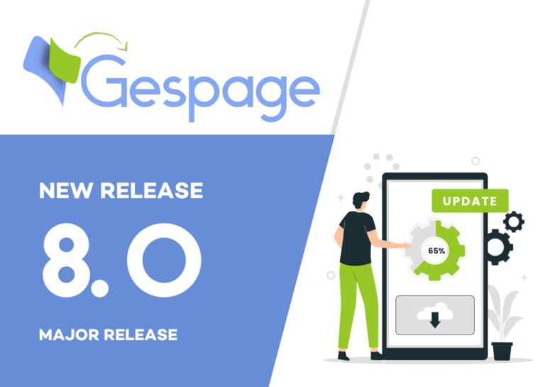 GESPAGE VERSION 8.0.0 IS NOW AVAILABLE