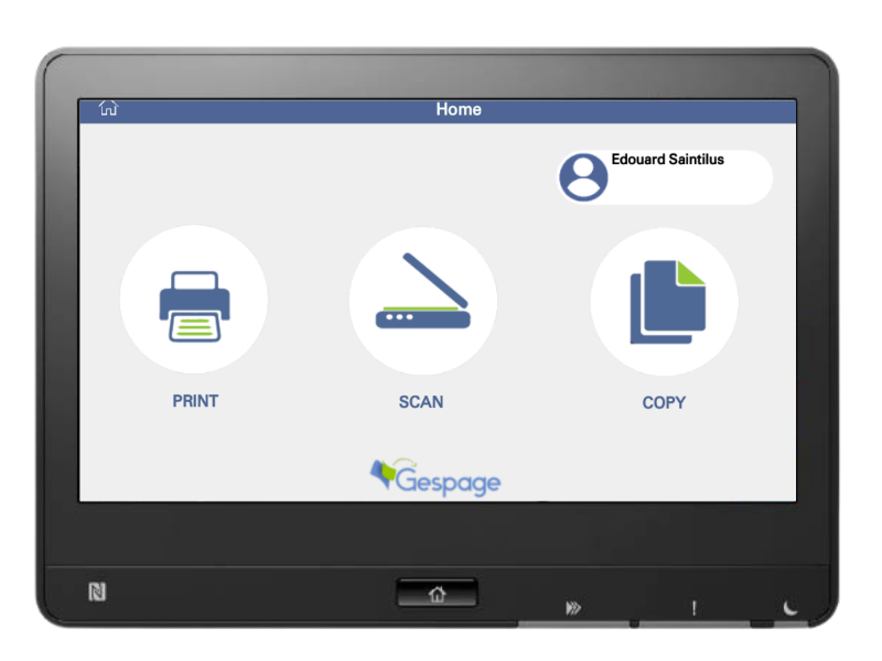 Kyocera Embedded terminal 3 • Gespage