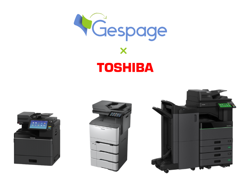 A group of Toshiba MFP